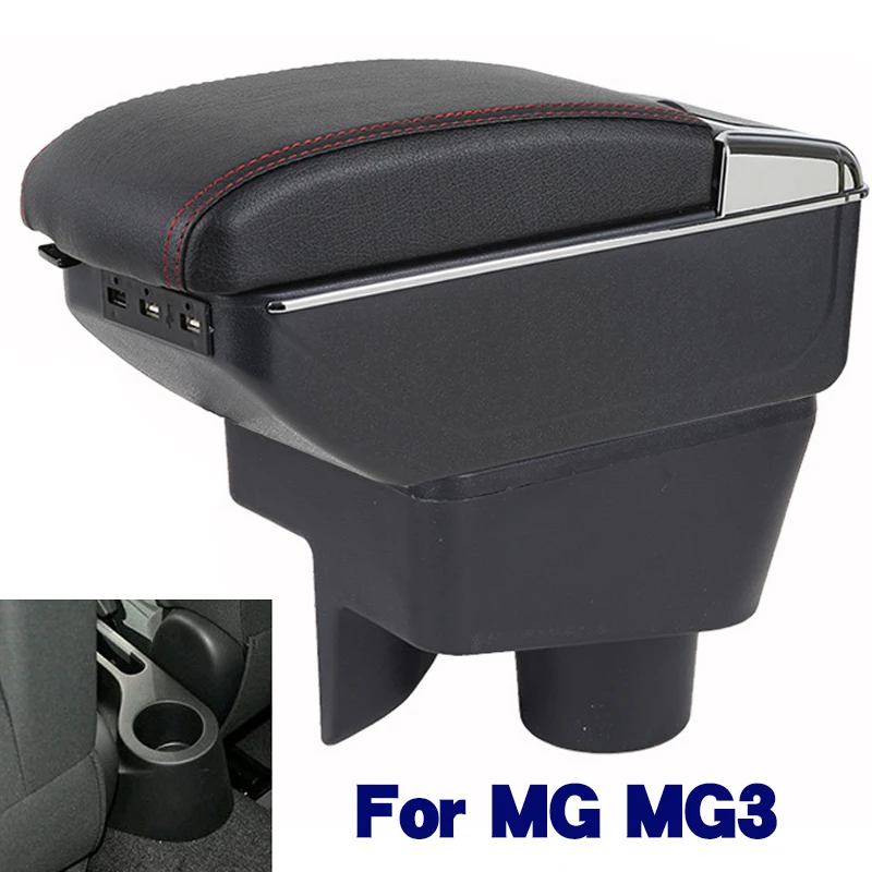 

For MG MG3 armrest box For Morris Garages mg3 car center console armrest modification accessories with USB