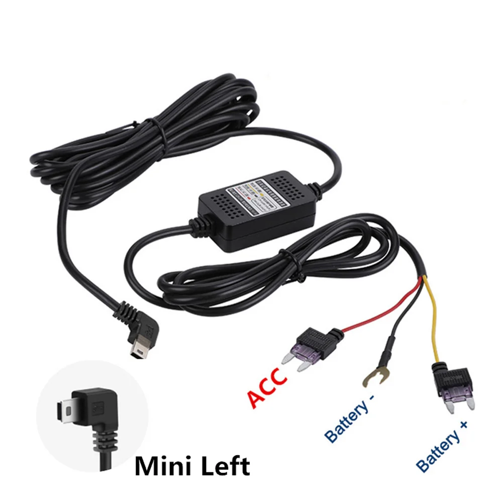 

Micro USB Car Hard Wire Kit Box HardWire Charger Adapter For Dash Cam Camera DVR Step Down Line Anti-wear Corrosion-resistence