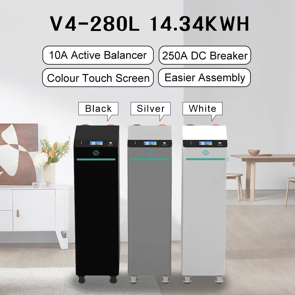 Seplos Mason V4 250K Автоматический выключатель 16S LIFEPO4 48 В 15 кВтч Аккумуляторный блок DIY