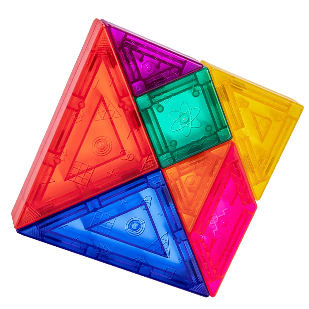 

1Set Creative Children Tangram Colorful Puzzle Safe Educational