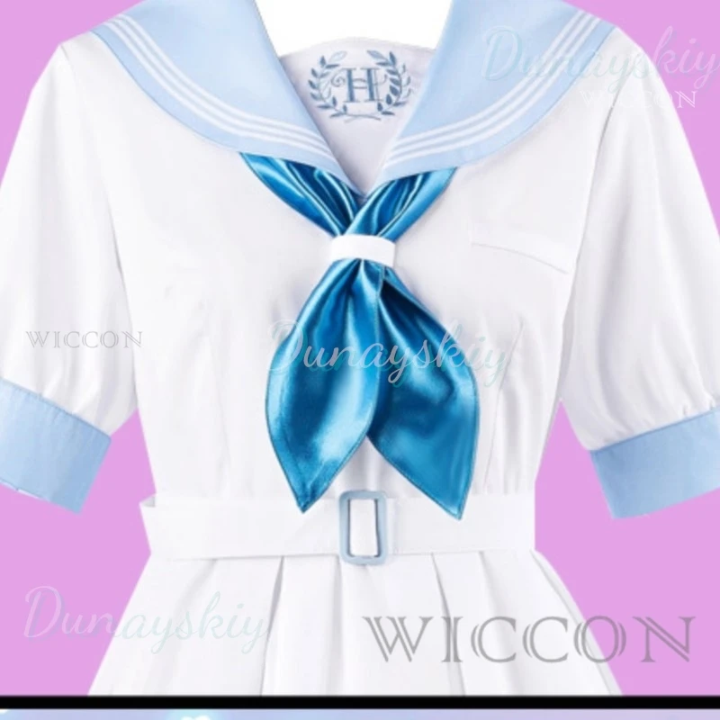 Vtuber Tokoyami Towa Yukihana Lamy Косплей Костюм элемент HoneyWorks женская школьная форма