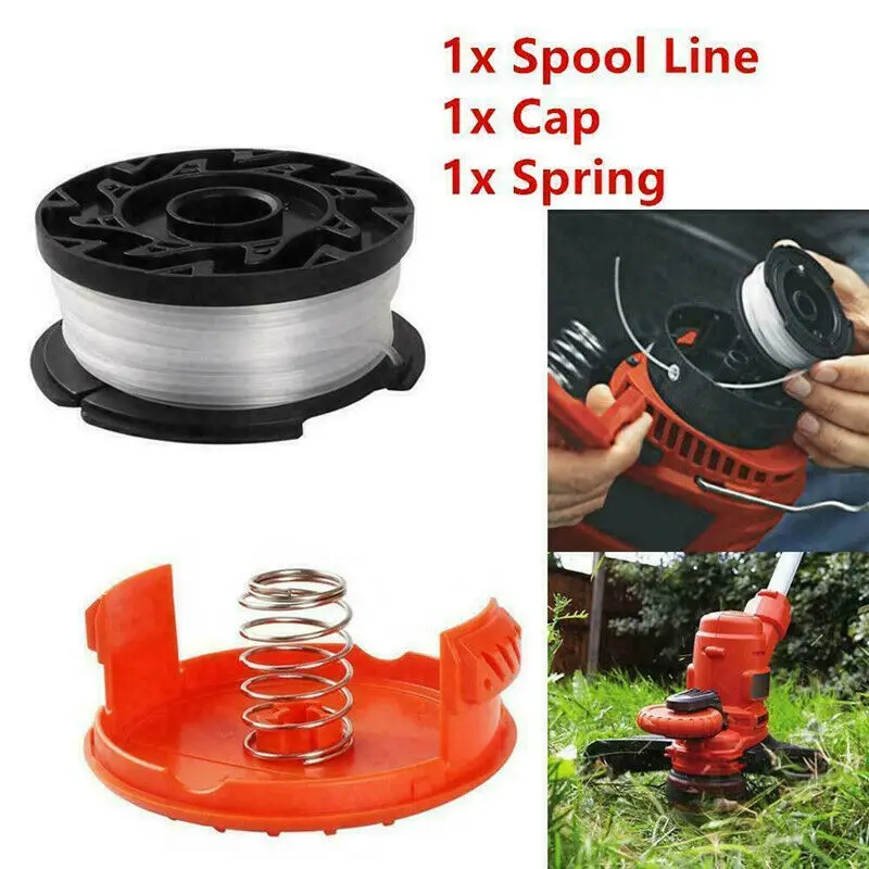 

Replacement Spool scap cover for Black Decker Line String spring Trimmer Weed Eater Refills 30ft 0.065 AF-100and RC-100-P