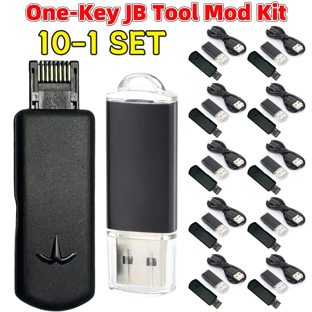 10-1 компл. набор инструментов JB One-Key USB-адаптер с кабелем Type-C комплект модификации