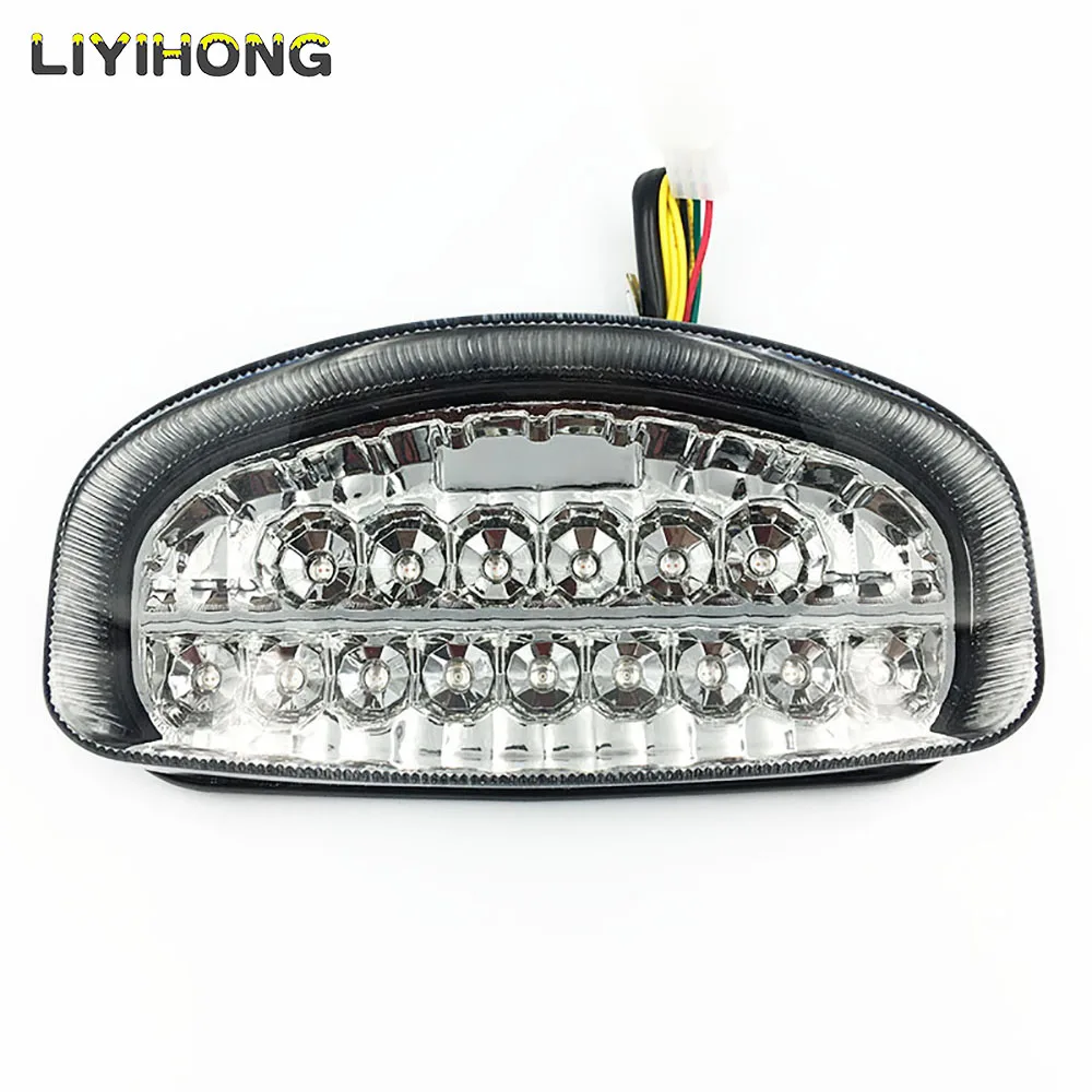 

Для HONDA CBR1100XX HORNET 250 1997 1998 HORNET 600 1998-2003 мотоциклетные светодиодные задние указатели поворота, задние стоп-сигналы, встроенные лампы