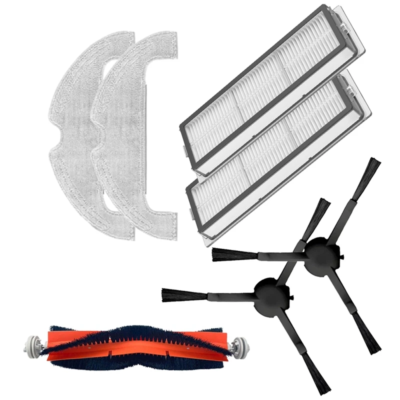 

1 Set Main Side Brush Filter Mop Cloth Spare Parts For Xiaomi Vacuum 2 Ultra STYTJ05ZHMHW Robot Vacuum Cleaner
