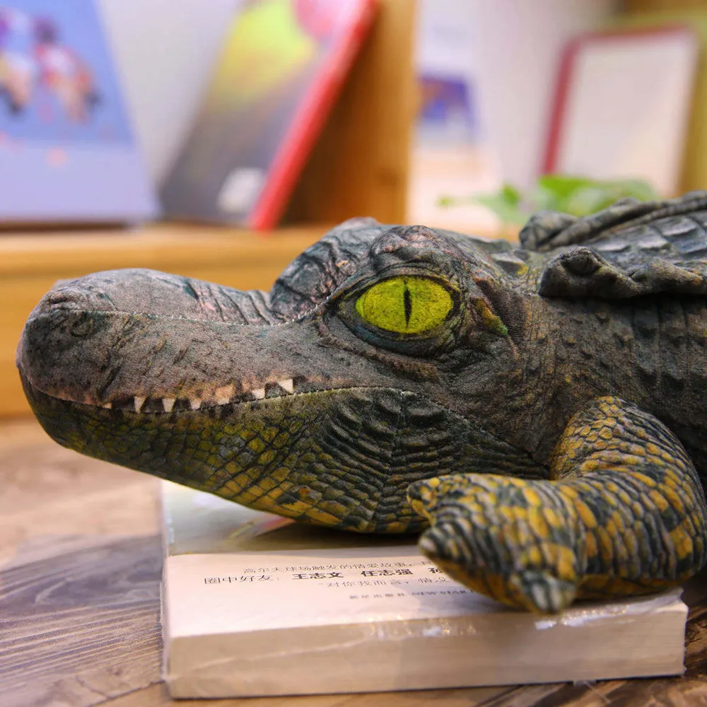 Реалистичные игрушки из крокодиловой кожи плюшевые большие подушки в виде