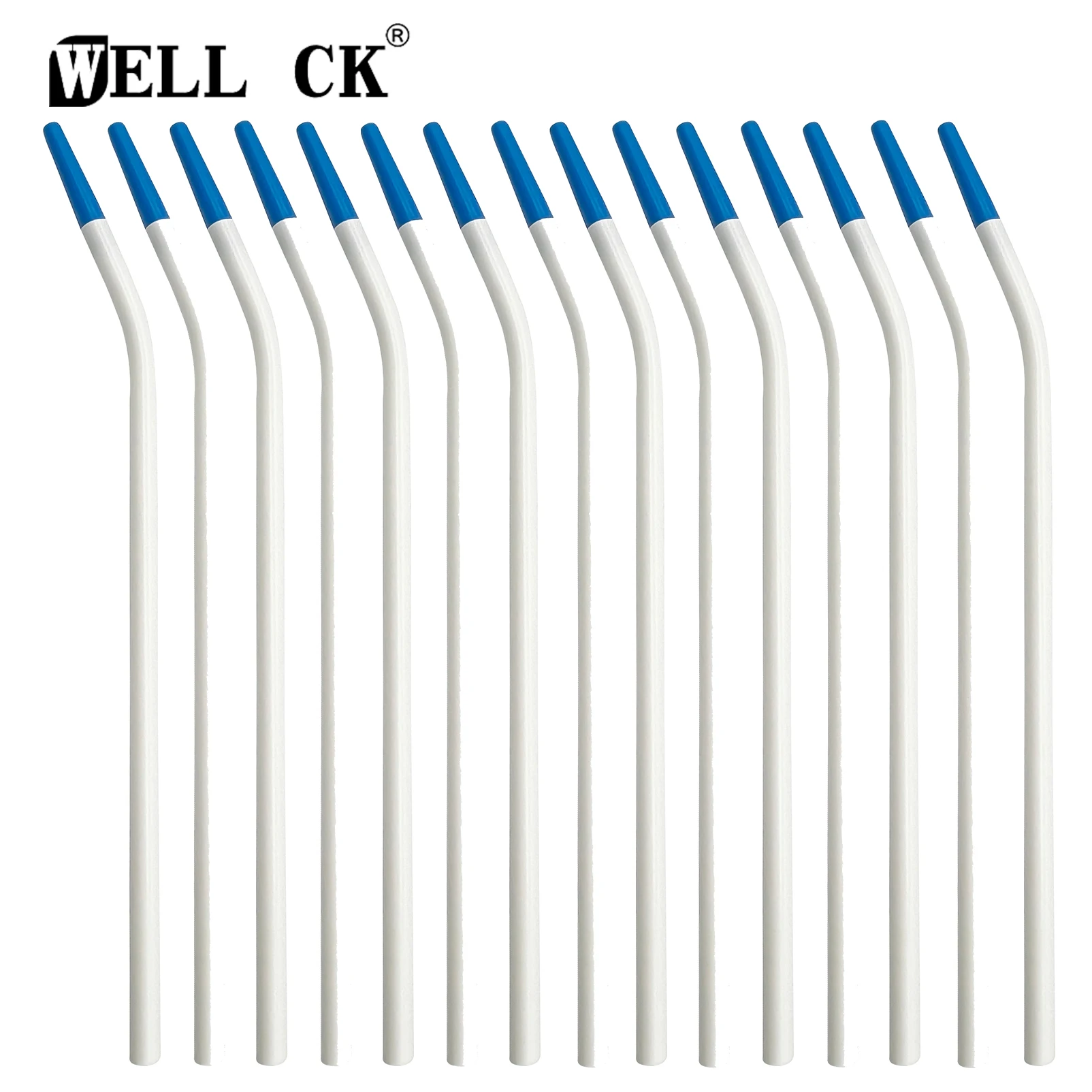 WELL CK 100 шт. зубной эжектор слюны стоматологическая клиника одноразовые