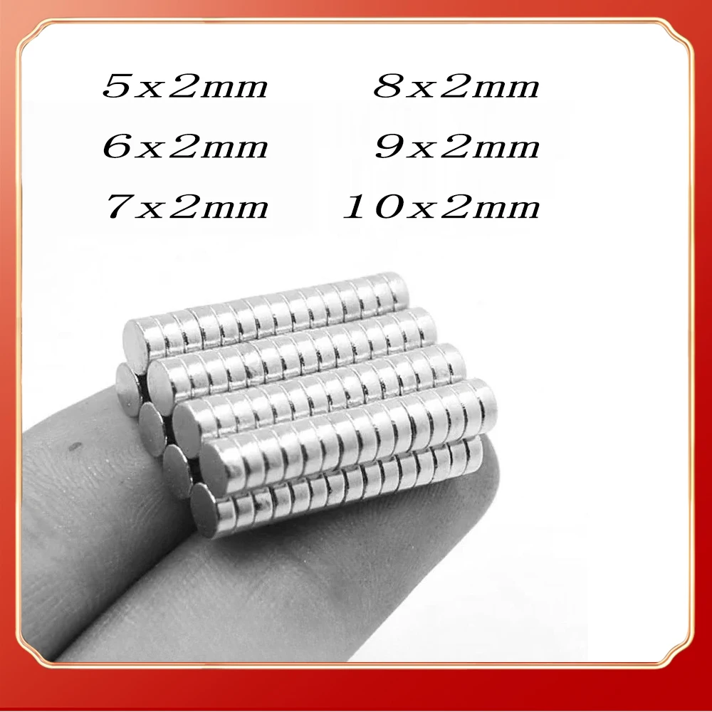 

Мощный круглый магнит 6x2 мм