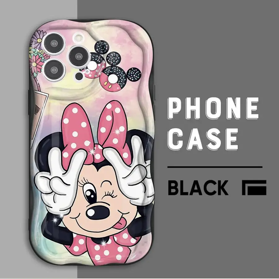Disney Mickey Minnie Mouse Phone Case for Vivo Y20i Y21S Y21A Y02 Y12 Y15S Y16 Y17 Y19 Y20 Y21 2021 Y35 Y22S Y36 Y50 4G 5G cases