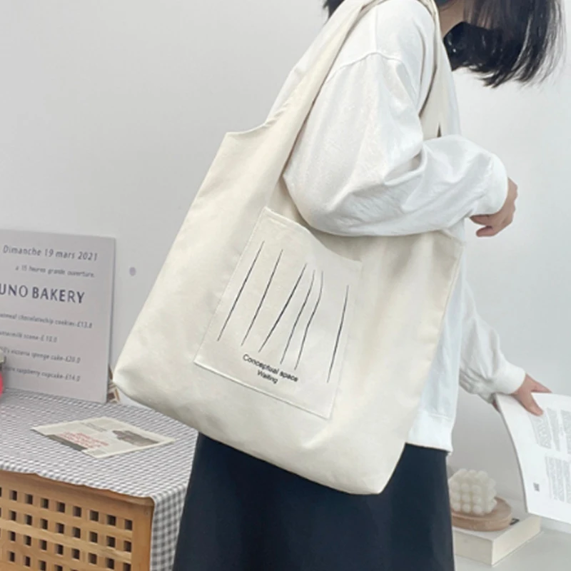 Женская холщовая сумка для покупок кошка с цветочным узором экологически чистый