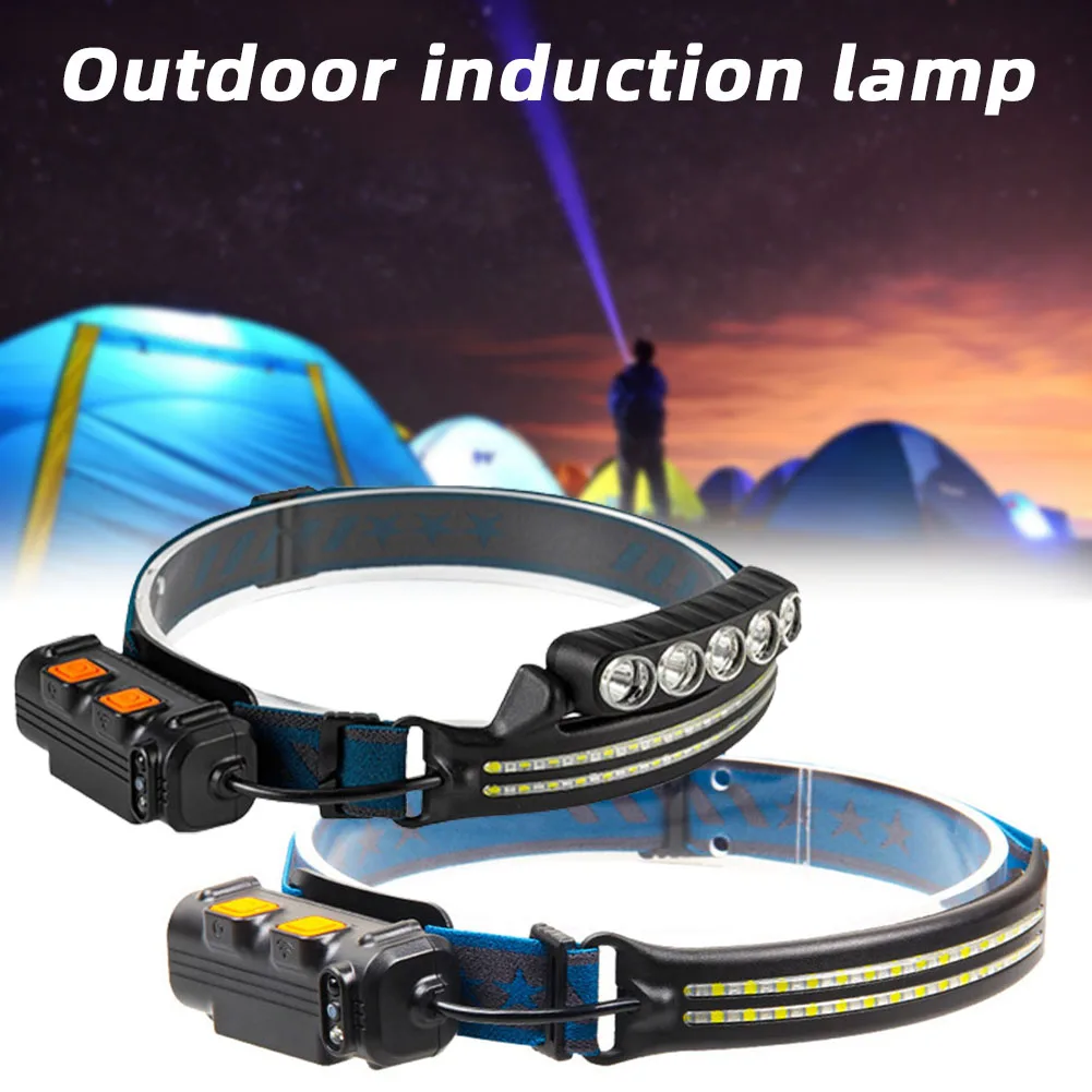 

LED Strong Light Work Headlight Emergency Rechargeable Light For Night Working Repairing