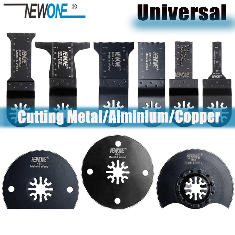 NEWONE Metal Cutting Saw Blade For Universal Oscillating Mul