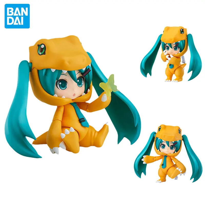 

Фигурки героев аниме Мику Hatsune, агумон baby Q Version, фигурки, коллекционные игрушки, украшения, Изысканные милые рождественские подарки