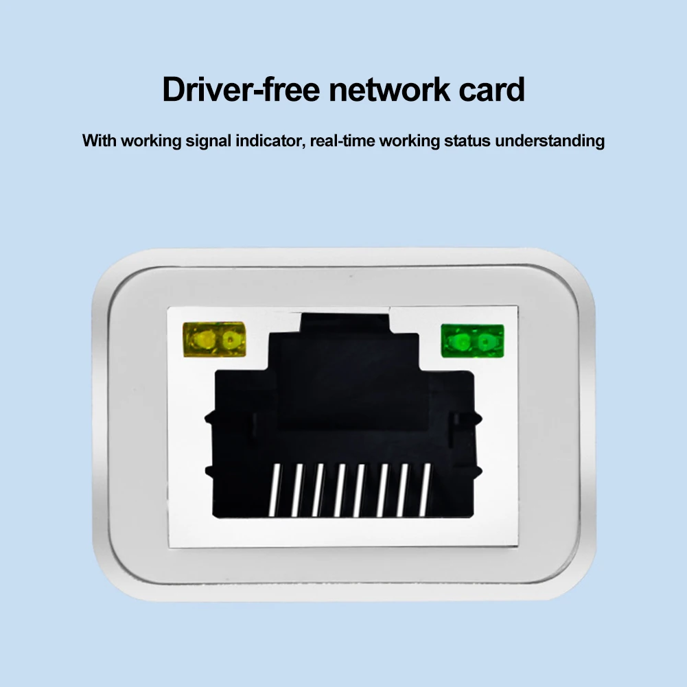 Ethernet-адаптер USB Type-C сетевая карта C к RJ45 100/1000 Мбит/с кабель Lan для интернета MacBook