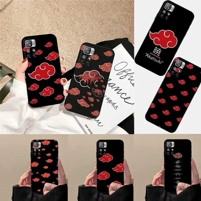 K-Kakashis H-hatграйз N-Narutos чехол для телефона 2023 Hot For Redmi Note 11 11S 10 10S 9S 8T 7 8 8A 9 9A 9C 9T 10 10X, черный чехол