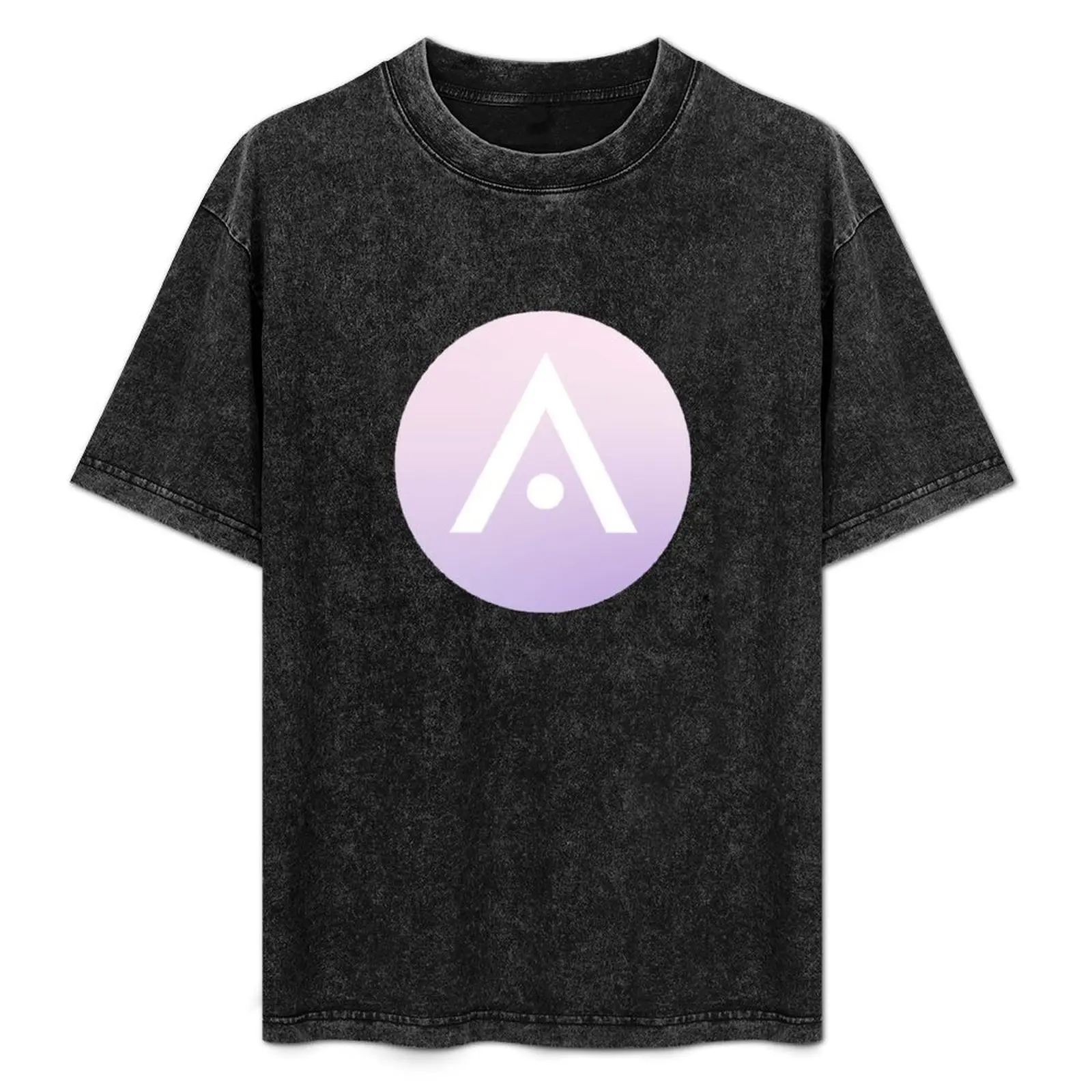 Футболка с логотипом Lavender Ombré Aveda однотонная мужская тренировочная рубашка