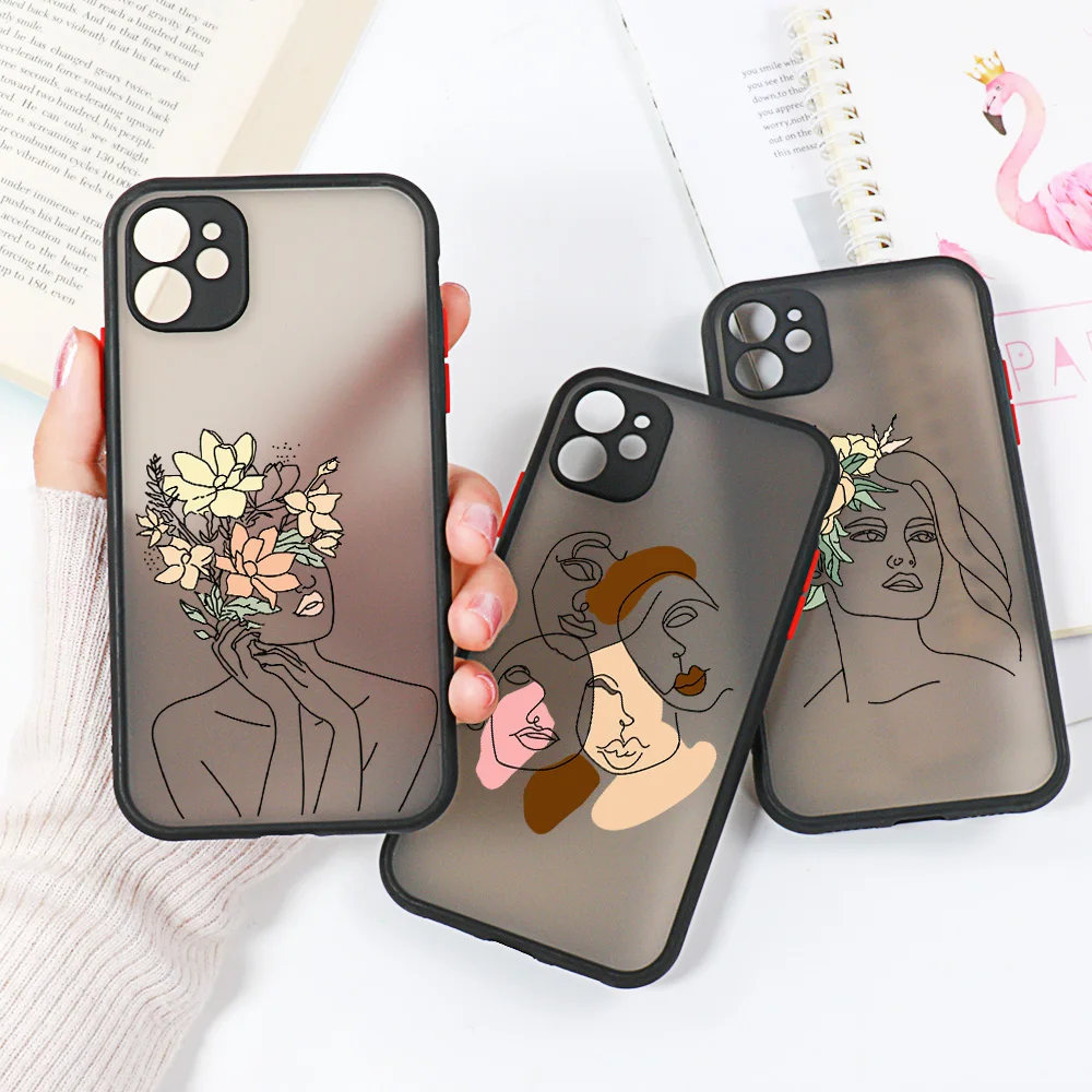 

Stick Figure Case For iPhone 11 Pro Max Fundas For iPhone 13 12 Pro XR XS Max 7 8 Plus 6S 6 Plus 13 12 Mini SE 2020 Back Covers