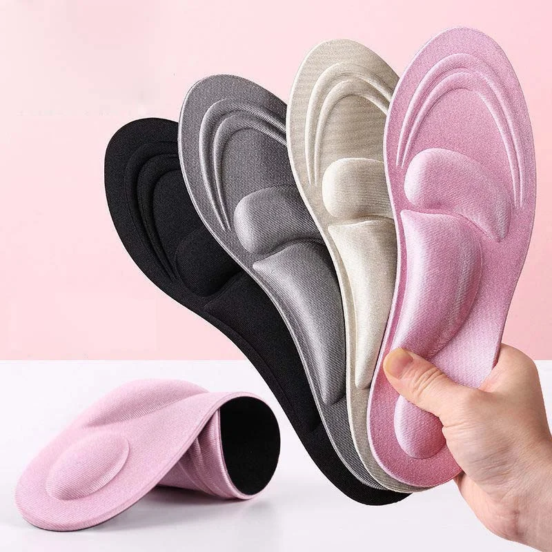 

5D Memory Foam Insole Orthopedic Insoles for Man Women Flat Foot Template Running Shoe Pad Inner Sole Plantar Arch Sole Feet Pad