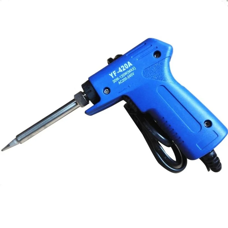 

Handheld Professional Double Power Electric Soldering Iron 220V-240V 30W-130W Power Adjustable Soldering Iron Gun Repair Tools