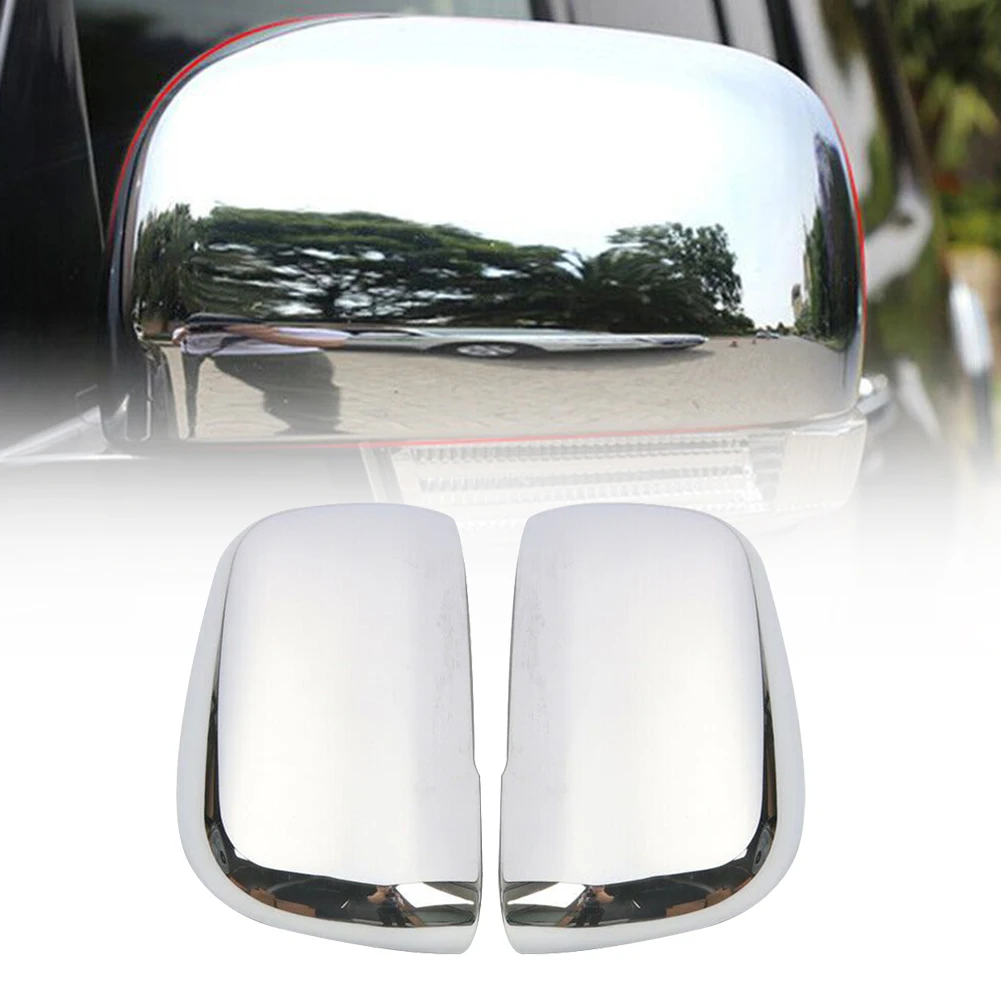 

Chrome Car Side Door Rearview Mirror Cover Trim For Mitsubishi Pajero V80 2007-2021 Side Wing Mirror Cover Cap