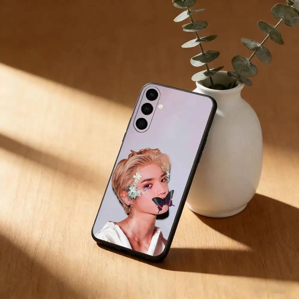 Фото Чехол для телефона LEE T-Taeyong WYLD для Samsung Galaxy A91,80,73,72,71,53,52,32,31,22,21s,20, мягкий черный чехол №3