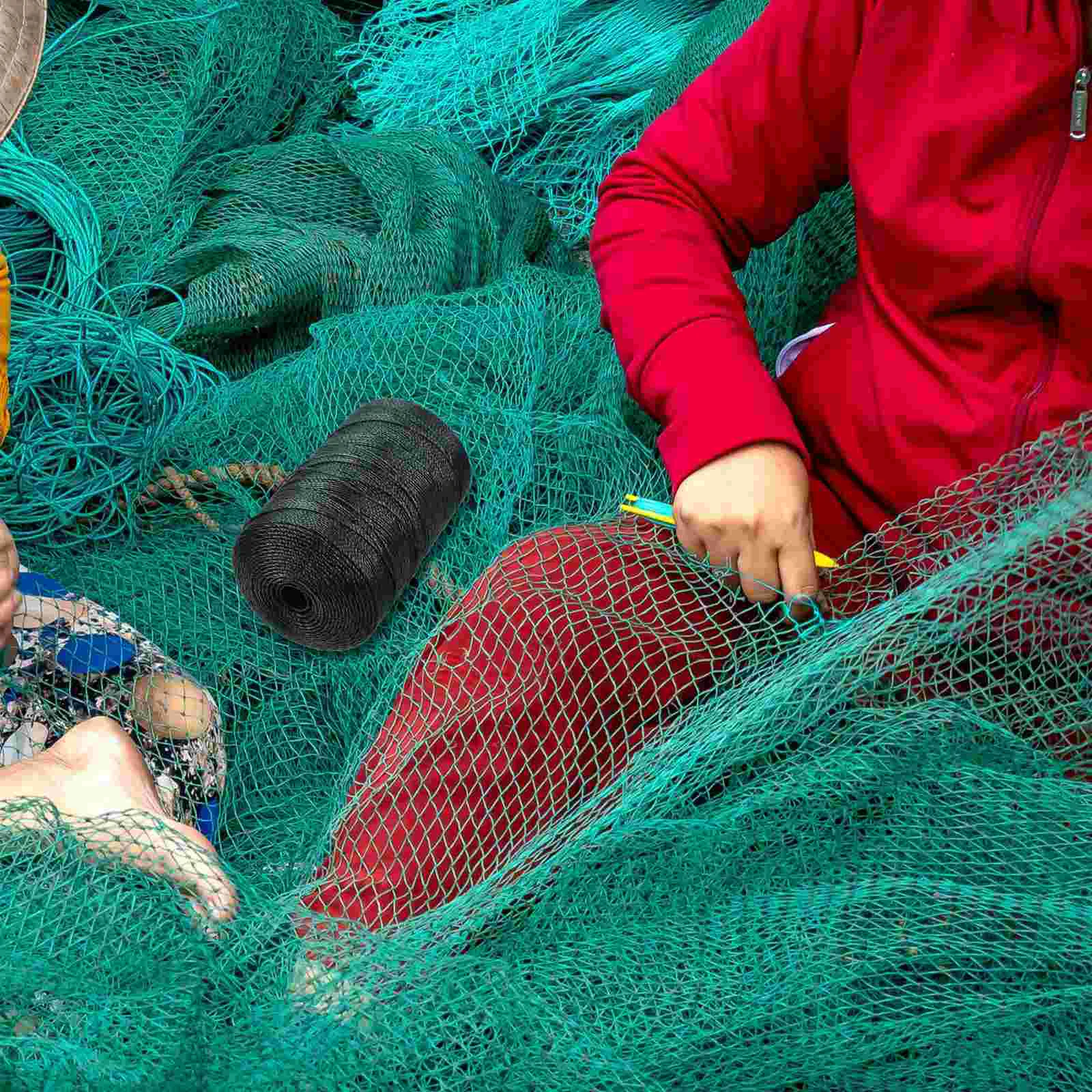 Рыболовная сеть ремонтная леска сетка веревка плетеный ремень шпагат нейлон