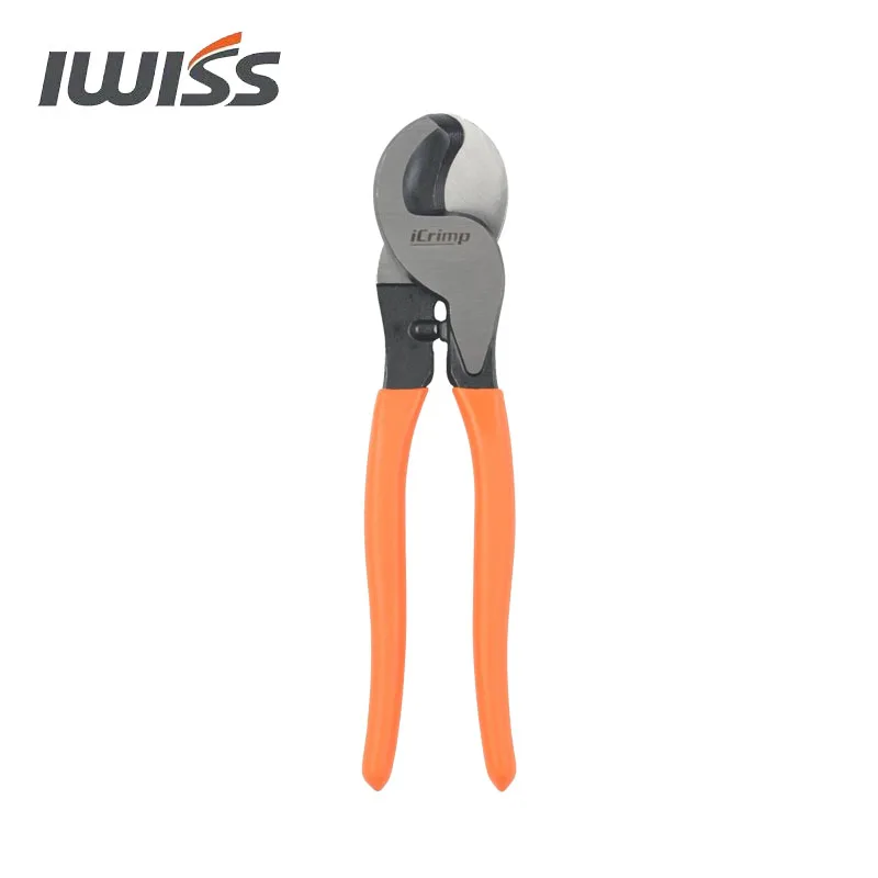 IWISS WS101A-10 Wire Cable Cutter Pliers up to 55mm² for Cutting Copper and Aluminum Cable edges for superior cutting power