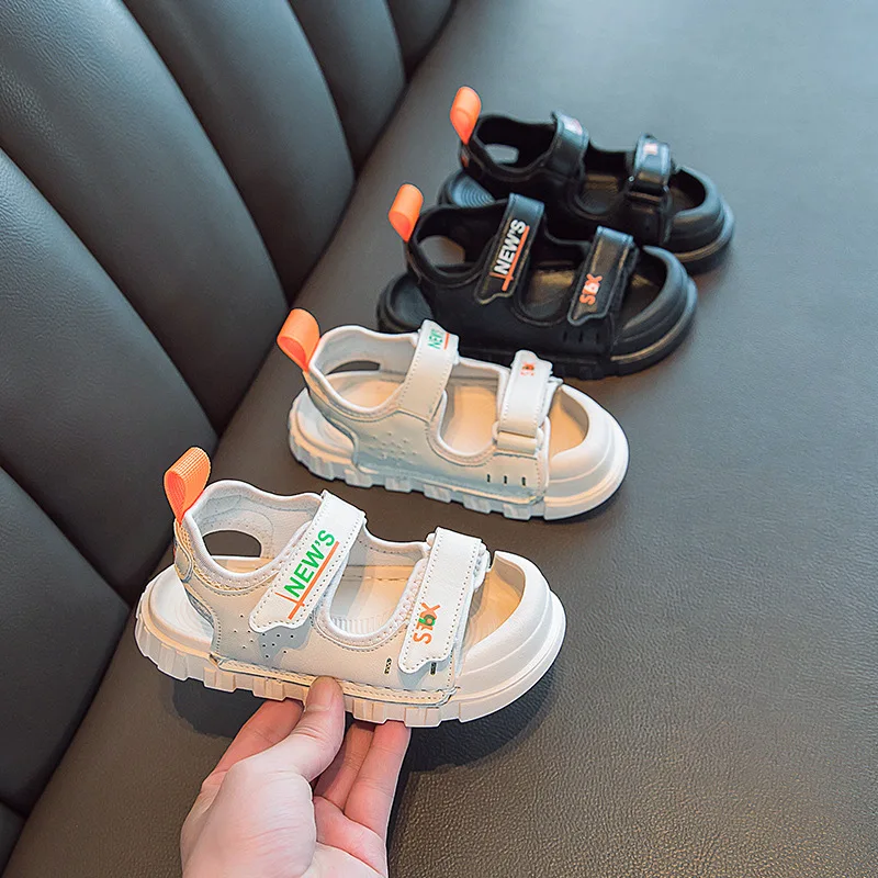 

Girls summer sandals fashion middle and big children's beach shoes children's soft bottom little girls net red children's shoes
