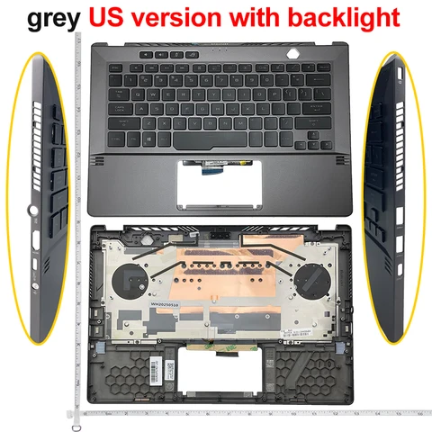 Новая клавиатура США для ASUS ROG Zephyrus G14 GA401 GA401U GA401M GA401Q GA401I GA401IV GA401QM английский ноутбук с подсветкой