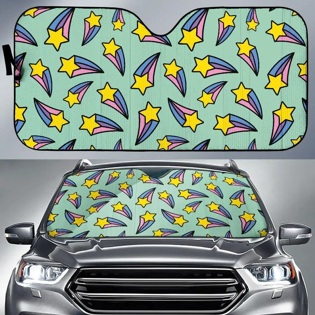 

Metero Star Pattern Print Auto Sun Shade Car Windshield Window Cover Sunshade