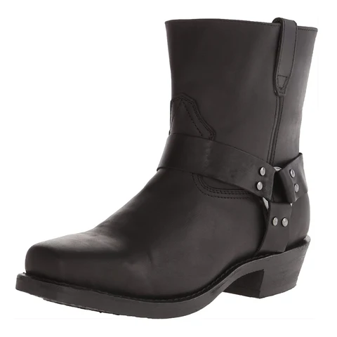 Мужские ковбойские ботинки в западном стиле, светло-коричневые легкие ковбойские ботинки, обувь для улицы, большой размер 48, для осени и зимы, 2024
