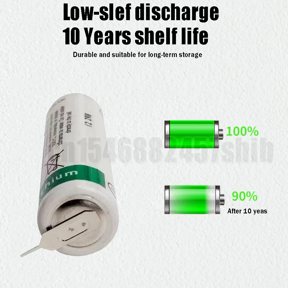 Литиевая батарея Saft LS14500 ER14505 3 6 TL5104 с штифтами для ПЛК-оборудования первичные