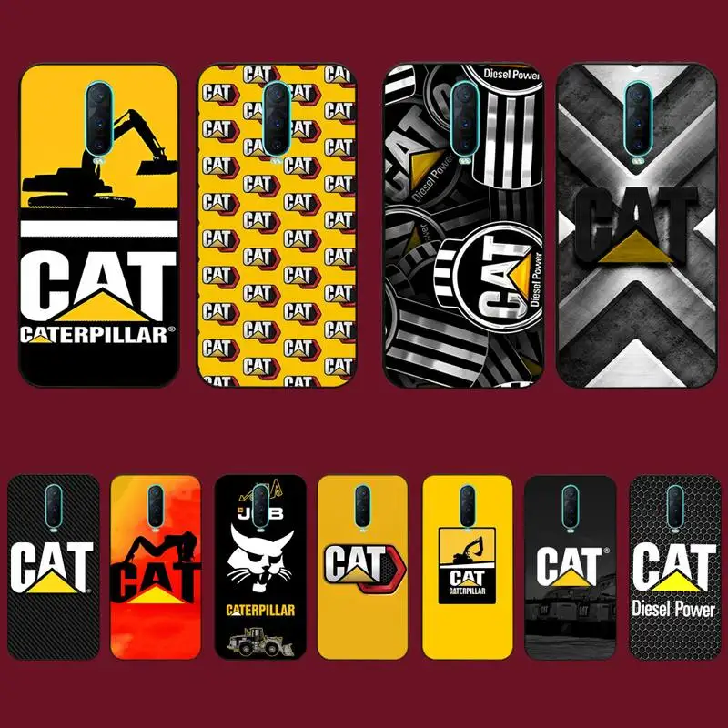 

C-Caterpillar-Cat Phone Case for Vivo Y91C Y11 17 19 17 67 81 Oppo A9 2020 Realme c3