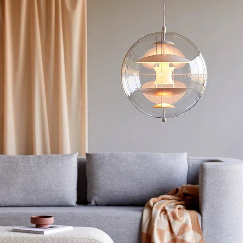 

Art Denmark Creative Planet Globe original pendant lamps Hotel Villa Living Room Decor Kitchen Hanging Lightings LED Decorations
