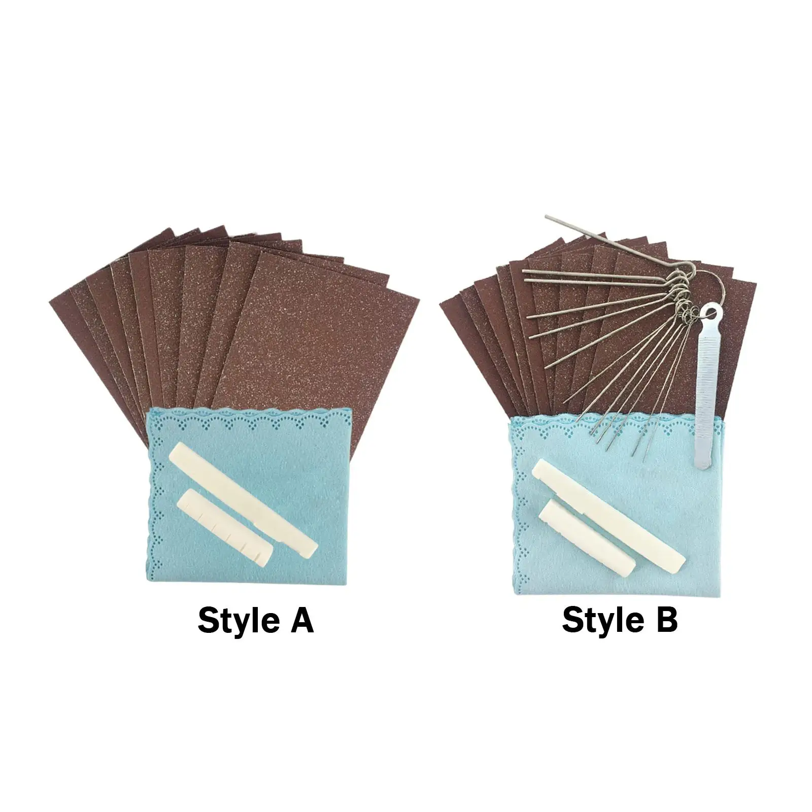 

Guitar Bridge Saddle Nut files Set Guitar Fingerboard Luthier Tool Set DIY Kit
