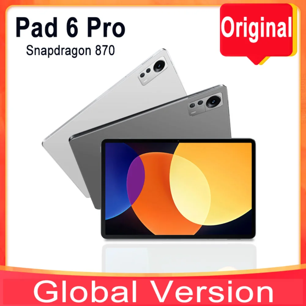 

Original Pad 6 Pro Tablet Android Snapdragon 870 Tablets 11 Inch WQHD+display 10000mAh Battery Tablet 12GB 512GB Tablet Pad 6