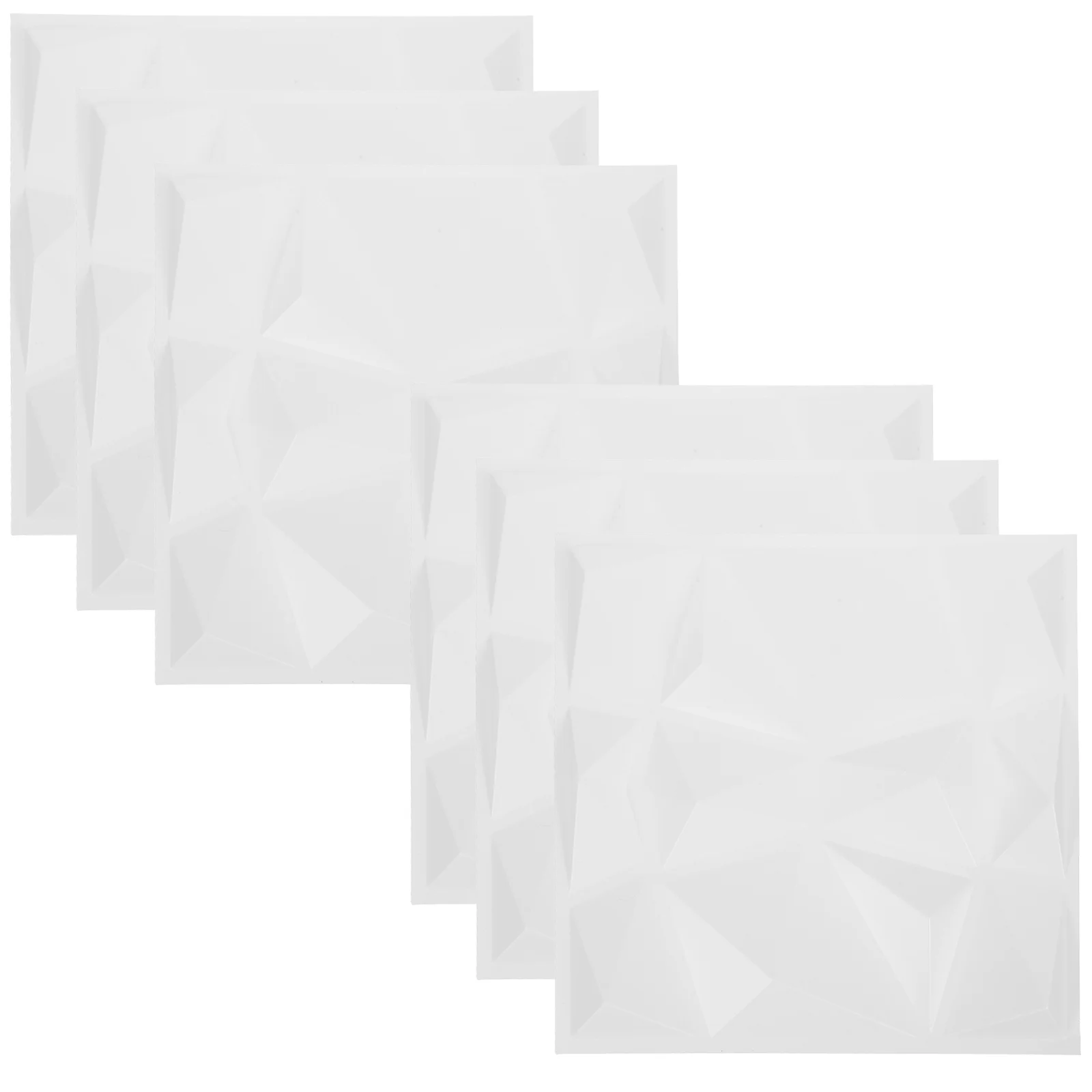 

6pcs Wall Decor 3D Wall Panel 3D Wall Panel PVC 3D Wallpaper Hotel Wall Panel