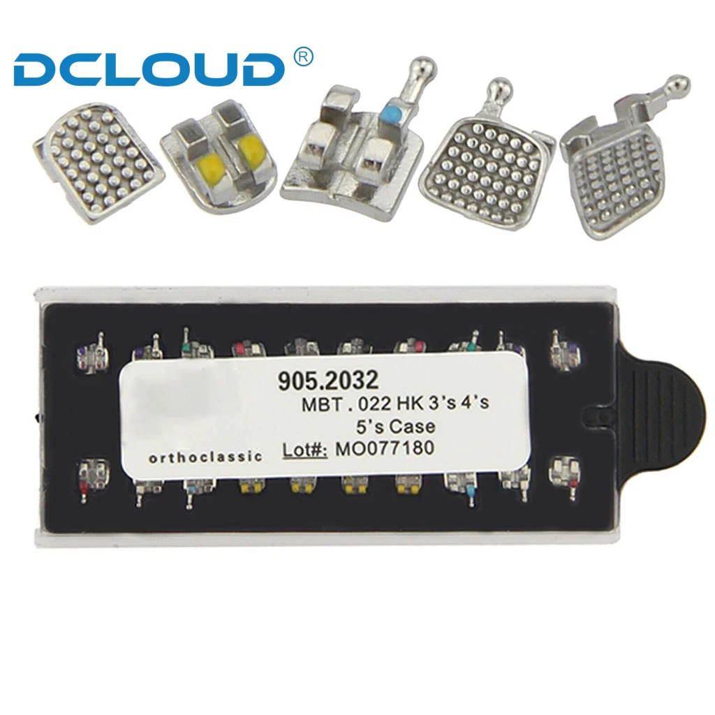 1000 шт./50 коробок Стоматологическая Ортодонтическая металлическая мини-петля MBT 0