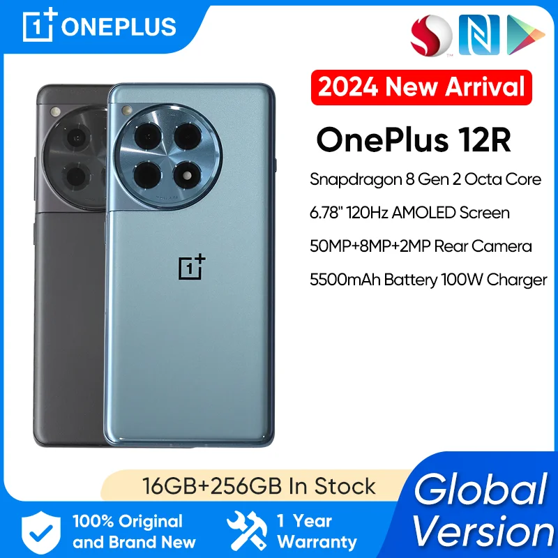 Смартфон OnePlus 12r 16/256ГБ global