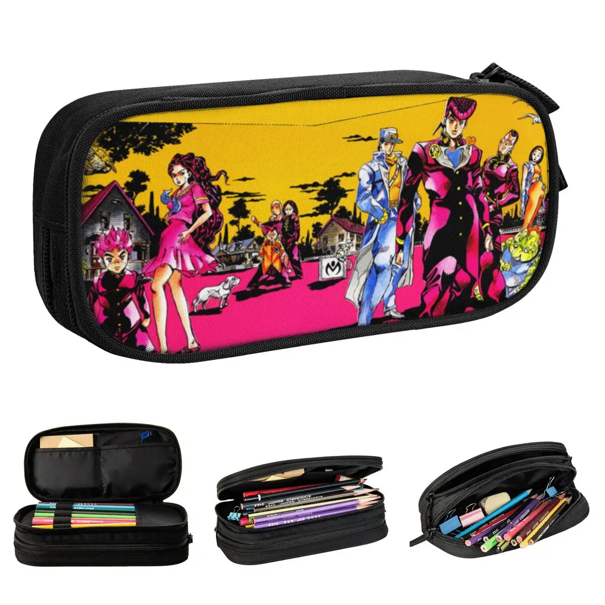 Pen For Girl Boy Big Capacity Pencil Bags Students School Gifts Accessories