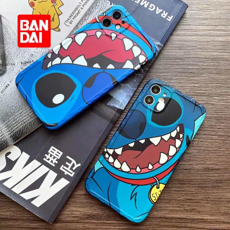 

Bandai Disney Phone Case for iPhone 13 13Pro 12 12Pro 11 Pro X XS Max XR 7 8 Plus Cartoon Back Covers Kawaii Soft Fundas