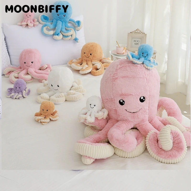 

Stuffed Plush Animal Lovely Simulation Octopus Pendant Plush Toy Soft Home Accessories Cute Doll Children Gift Kawaii Room Decor
