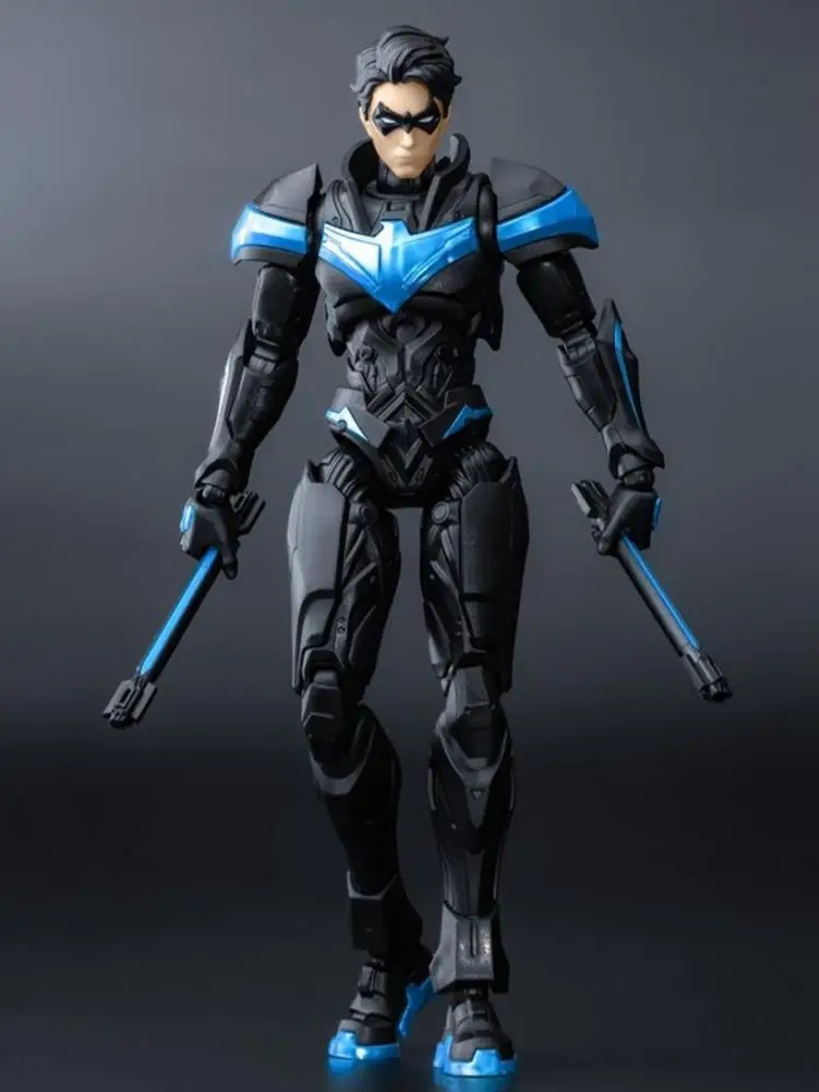 Новые фигурки Blokees DC Heros Series Champion Class: Найтвинг, Робин, Супермен, Бэтмен — подвижные сборные модели (art.: 3920d9cb2eb71) - 3920d9cb2eb71
