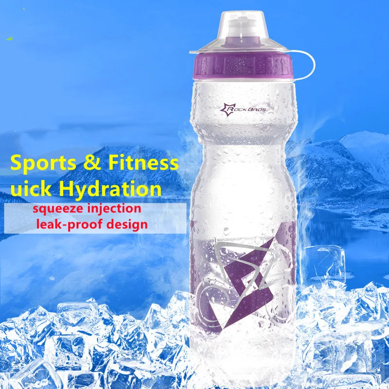 

Bicycle Bottle Mountain Bike Water Drink Bottle Outdoor Sports Plastic Portable Large Capacity Cycling Water Bottle