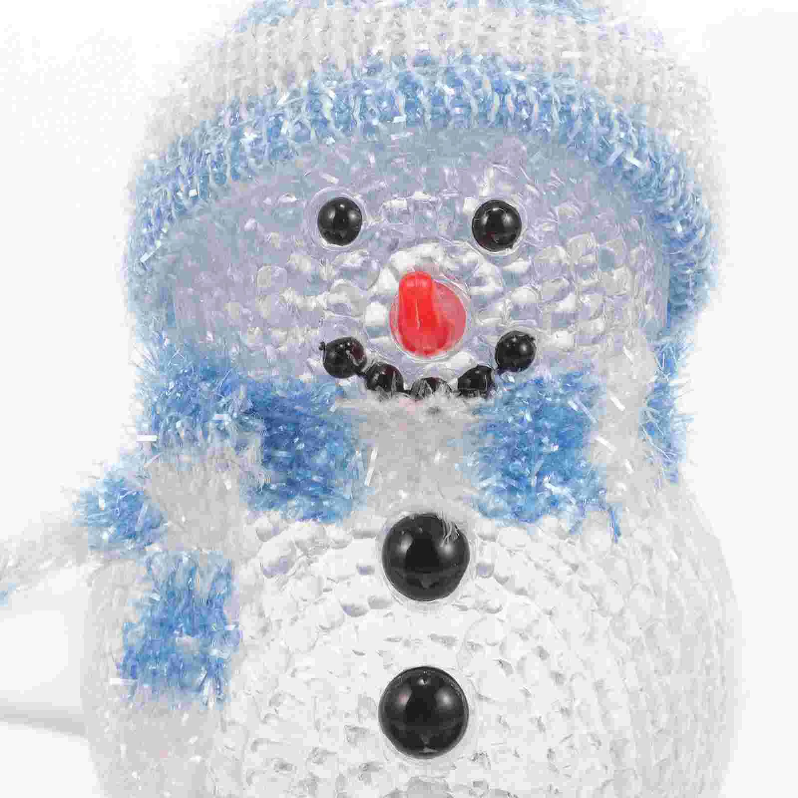 USB детские уличные рождественские огни для дома с подсветкой фигурка снеговика