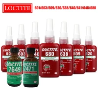 50ml250ml loctite 601 603 609 620 638 640 641 648 660 680 cylindrical parts holding glue bearing repair adhesive sealant
