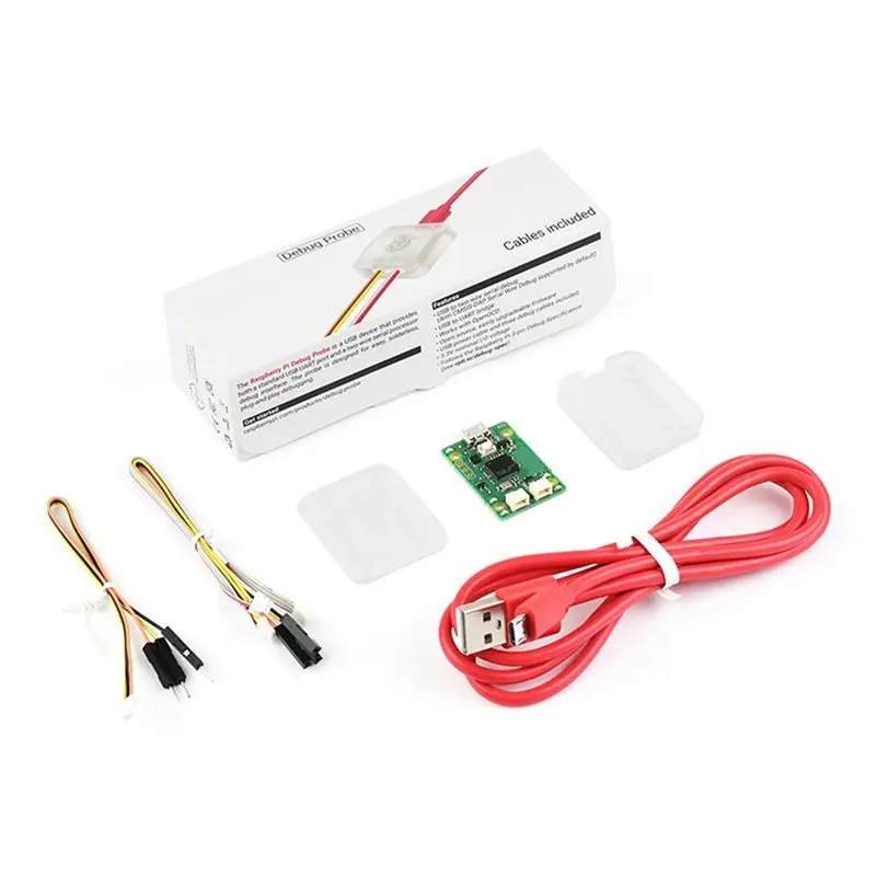 Фото A008 RP2350 3.3V ARM Serial Debugging Probe для Raspberry Pi, USB-дебаггинг-комплект для OpenOCD, CMSIS-DAP №4