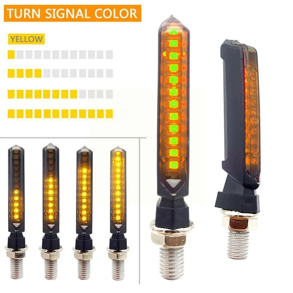 

2pcs Motorcycle Led Turn Signals Light Motorcycle Flasher Light Built Relay Motorcycle Turn Signal Indicators For N1l1