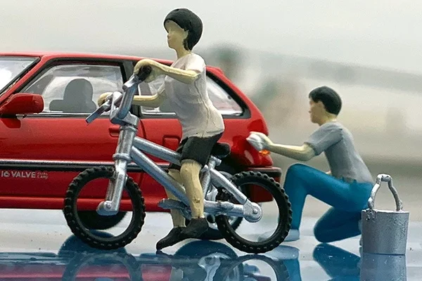 TOMICA TLV 1:64 Car Snap 02a Honda Civic Wash Scene Red литая под давлением статическая миниатюрная