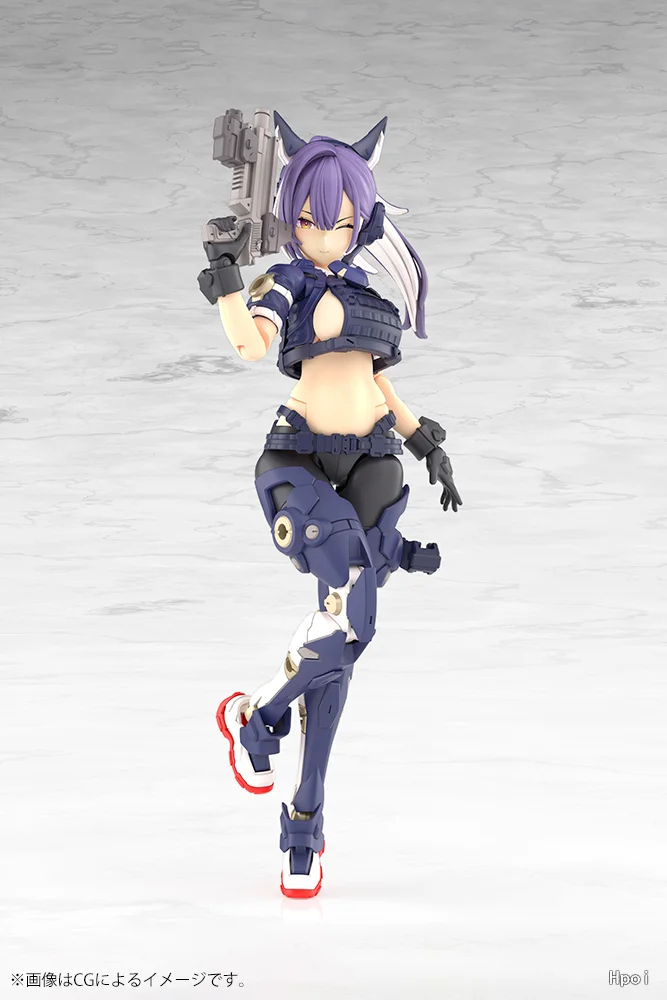 Фото Фигурка Kotobukiya Megami Device YGGDRASIL Skuld: Gunner, аниме-модель, оригинальная, в коробке, игрушка, подарок №3